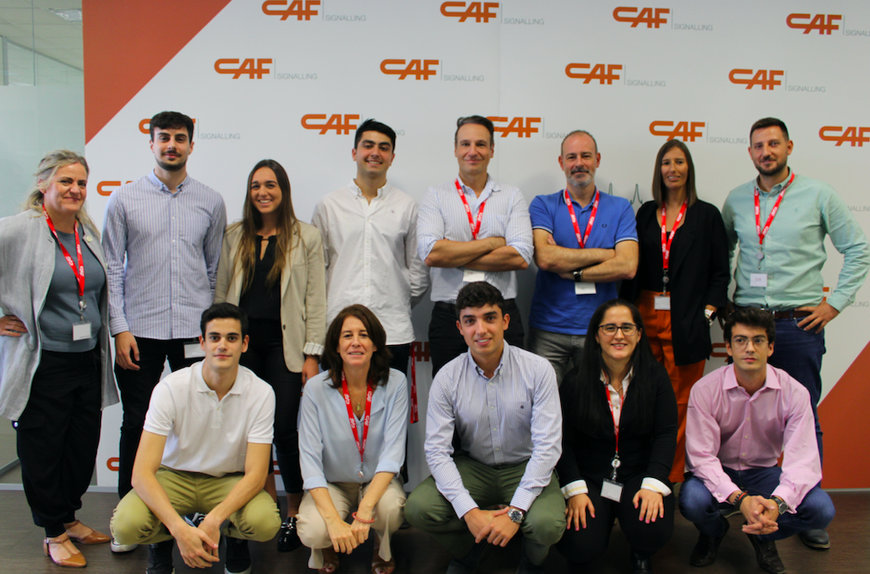 CAF Signalling invierte en el talento de la ingeniería ferroviaria del futuro